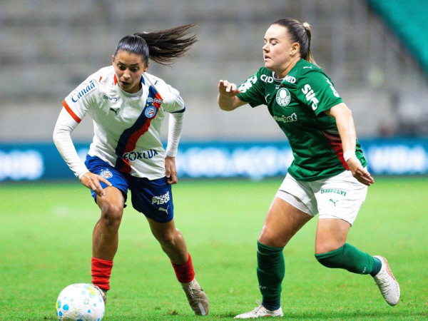 Brasileir&atilde;o Feminino: Bahia e Palmeiras ficam no 1 a 1 pelas quartas