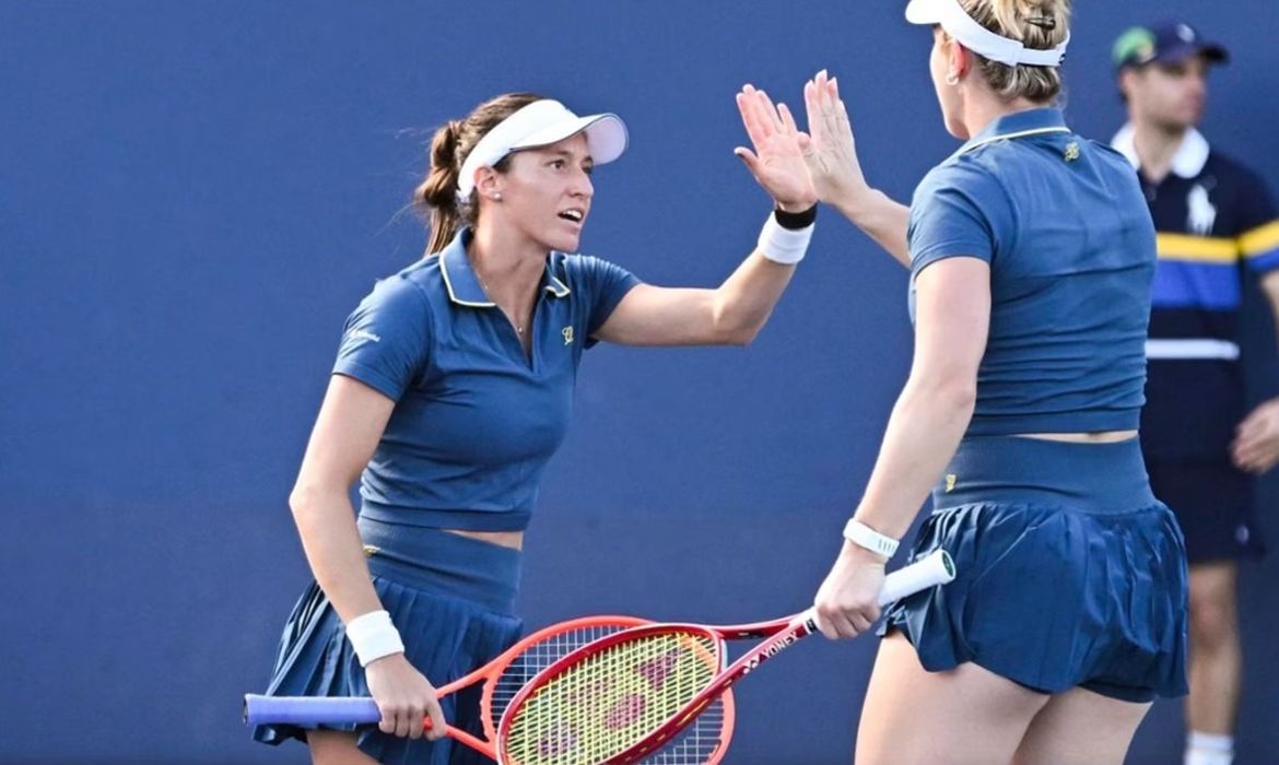 Luisa Stefani vai às quartas de final nas duplas femininas do US Open