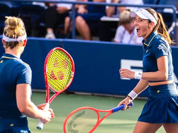 Luisa Stefani vai &agrave;s semifinais do US Open e sobe no ranking mundial