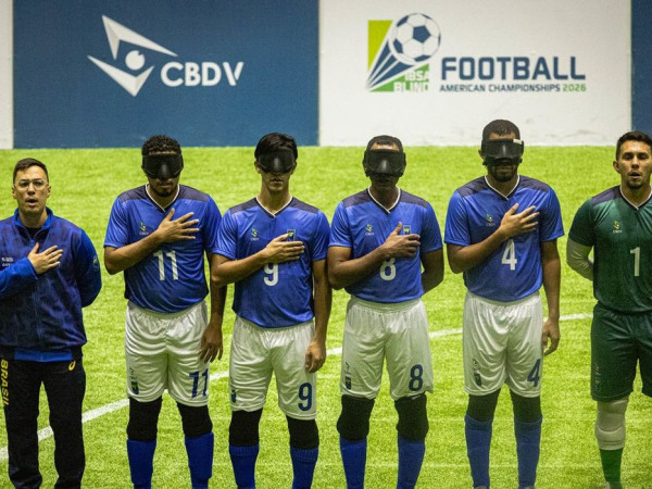 Brasil encara Costa Rica na semi da Copa Am&eacute;rica de futebol de cegos