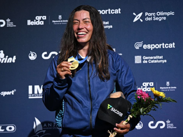 Ana S&aacute;tila &eacute; ouro em etapa da Copa do Mundo de canoagem slalom