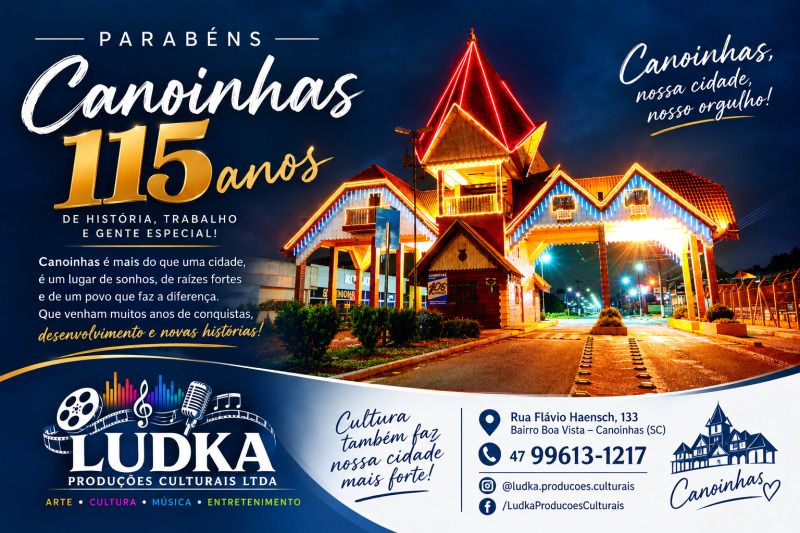 Uma homenagem de quem acredita em Canoinhas