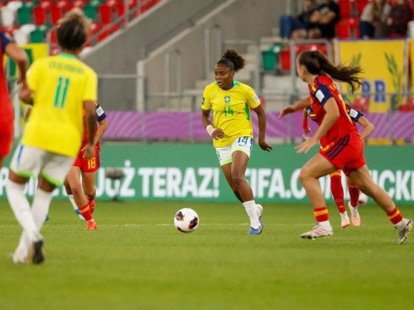 Brasil &eacute; eliminado pela Espanha nas quartas da Copa Feminina sub-20