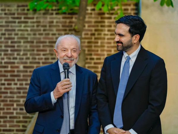 Nos EUA, Lula se re&uacute;ne com prefeito de Nova York e presidente uruguaio