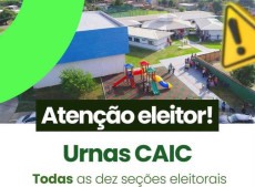 Aten&ccedil;&atilde;o para a mudan&ccedil;a no seu local de vota&ccedil;&atilde;o!