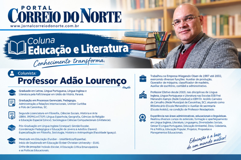 Professor, Adão Lourenço