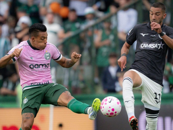 Coritiba e Botafogo empatam e mant&ecirc;m jejum de vit&oacute;rias no Brasileir&atilde;o
