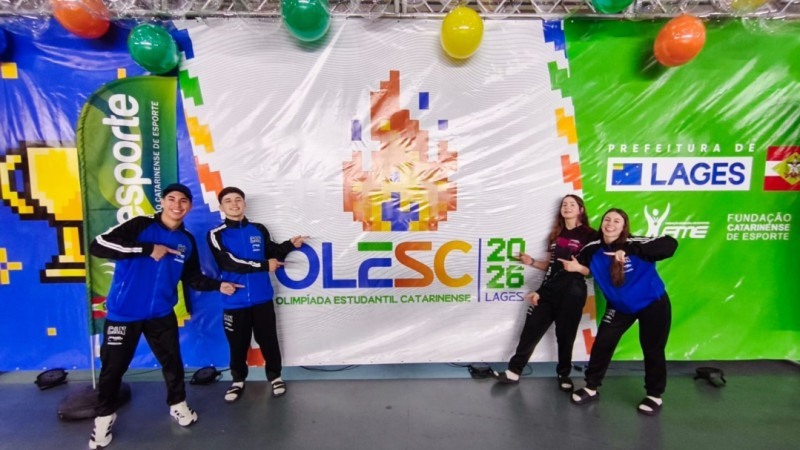 Município tem jovens representantes em duas modalidades na competição estadual 