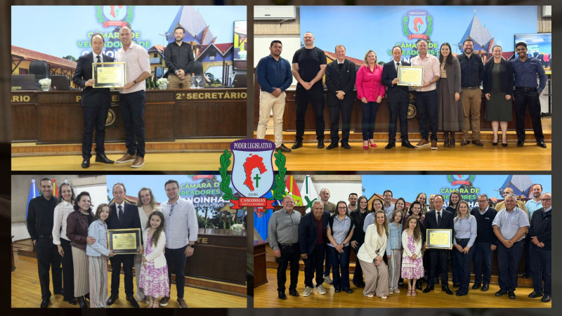 C&acirc;mara de Canoinhas homenageia Rafael Mirando com t&iacute;tulo de Amigo do munic&iacute;pio 